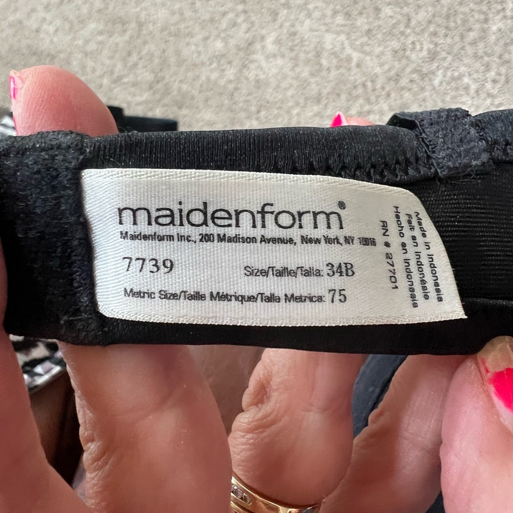 Maidenform Black Bra
